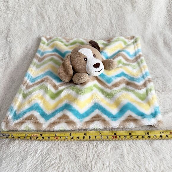 Little Miracles Plush Brown White Puppy Dog Lovey 12” Colorful Costco 2013 - Picture 4 of 4